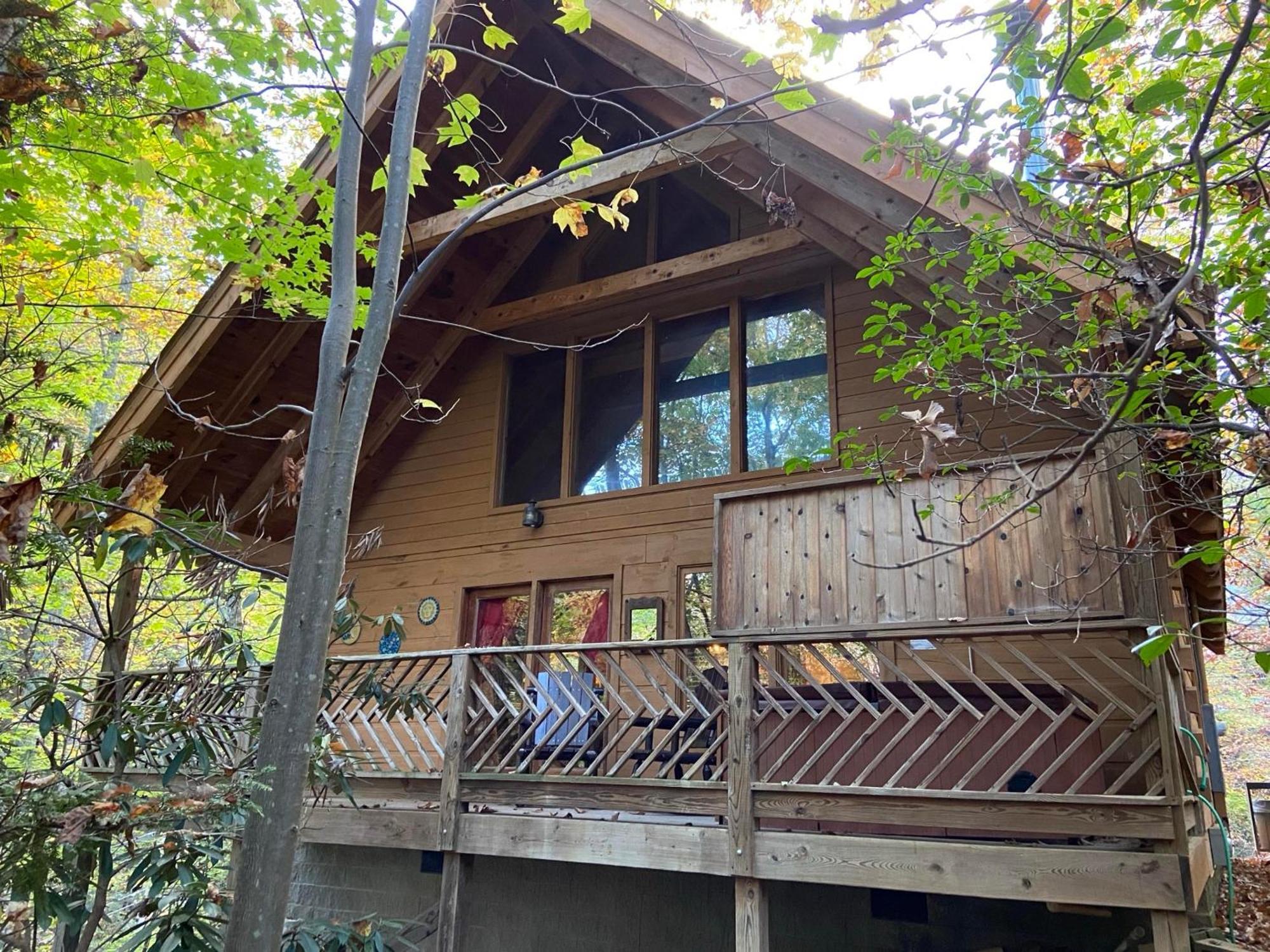 Above Ole Smokys Clouds Villa แกตลิงเบิร์ก ภายนอก รูปภาพ